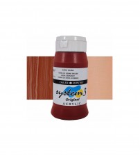 Daler Rowney System3 500 ml Akrilik Boya 221 Burnt Sienna 